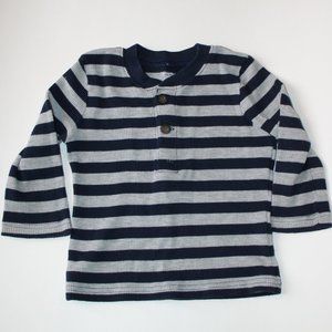 Waffle Knit Soft Long Sleeve Tee Garanimals 2T Boy
